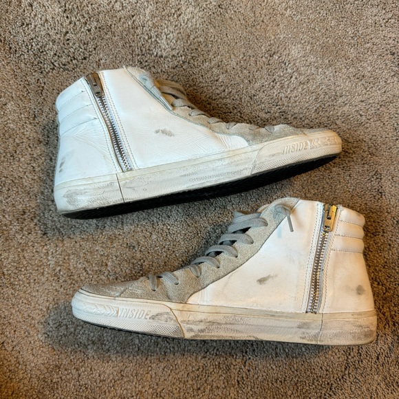 Golden Goose Slide High-Top Sneakers - Picture 7 of 16